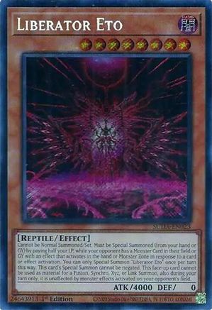 Liberator Eto (SUDA-EN023) - Supreme Darkness 1st Edition - Premium Yugioh Single from Konami - Just $0.45! Shop now at Game Crave Tournament Store