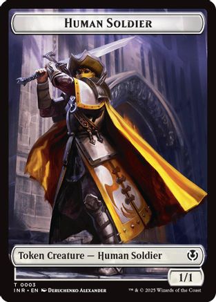 Human Soldier (0003) // Clue Double-Sided Token (-3 // 22) - Innistrad Remastered Foil - Premium MTG Single from Wizards of the Coast - Just $0.12! Shop now at Game Crave Tournament Store