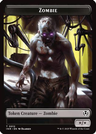 Zombie (0011) // Zombie (0012) Double-Sided Token (-11 // 12) - Innistrad Remastered - Premium MTG Single from Wizards of the Coast - Just $0.12! Shop now at Game Crave Tournament Store