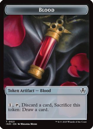 Blood // Clue Double-Sided Token (-21 // 22) - Innistrad Remastered Foil - Premium MTG Single from Wizards of the Coast - Just $0.16! Shop now at Game Crave Tournament Store