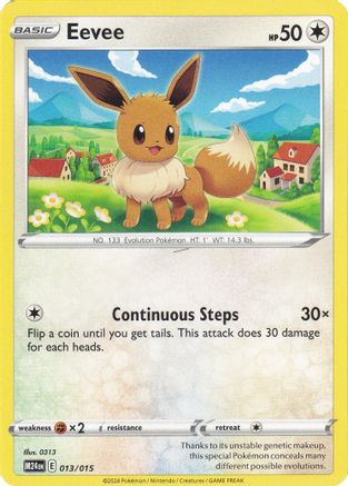 Eevee 13 - McDonalds Promos 2024