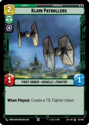 Kijimi Patrollers (082/262) - Jump to Lightspeed - Premium Star Wars: Unlimited Single from Fantasy Flight Games - Just $0.08! Shop now at Game Crave Tournament Store