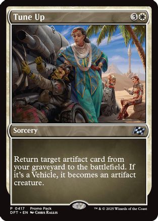Tune Up (PPDFT-417) - Promo Pack: Aetherdrift - Premium MTG Single from Wizards of the Coast - Just $0.04! Shop now at Game Crave Tournament Store