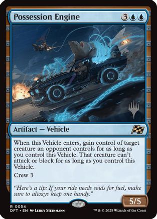 Possession Engine (PPDFT-054) - Promo Pack: Aetherdrift - Premium MTG Single from Wizards of the Coast - Just $0.08! Shop now at Game Crave Tournament Store