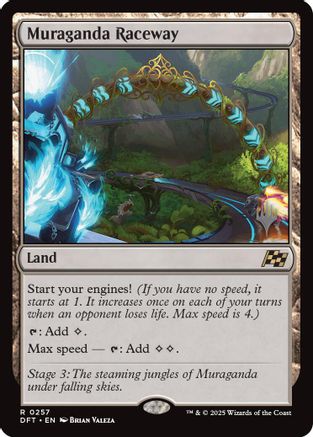 Muraganda Raceway (PPDFT-257) - Promo Pack: Aetherdrift Foil - Premium MTG Single from Wizards of the Coast - Just $0.48! Shop now at Game Crave Tournament Store