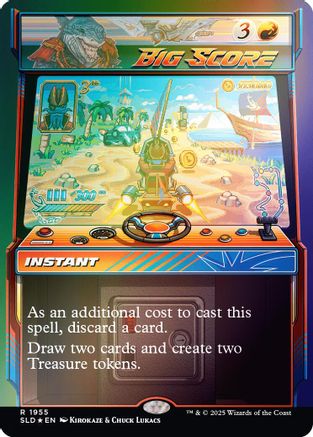 Big Score (Rainbow Foil) (SLD-1955) - Secret Lair Drop Series Foil - Premium MTG Single from Wizards of the Coast - Just $1.55! Shop now at Game Crave Tournament Store