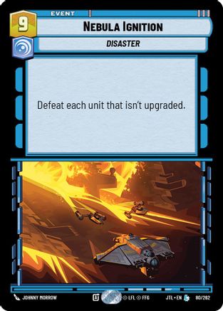 Nebula Ignition (080/262) - Jump to Lightspeed - Premium Star Wars: Unlimited Single from Fantasy Flight Games - Just $0.31! Shop now at Game Crave Tournament Store