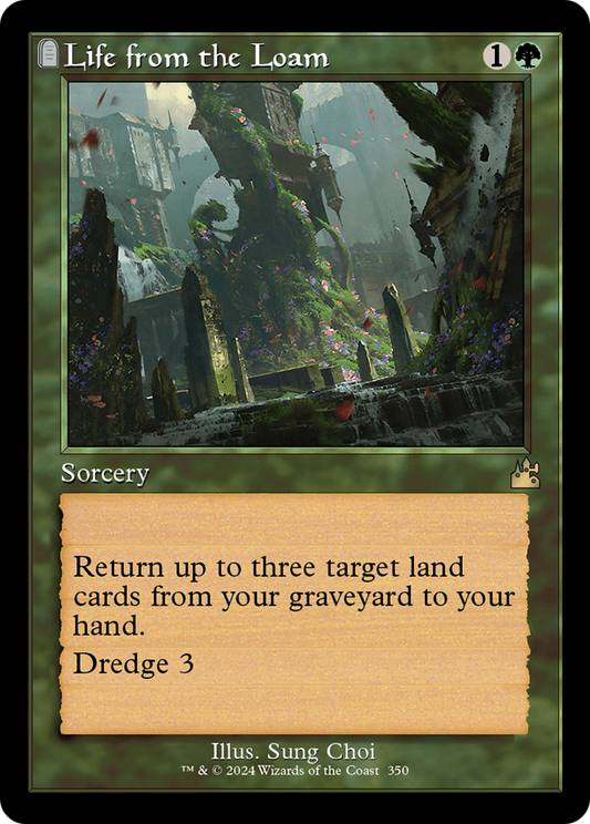 Life from the Loam (RVR-350) - Ravnica Remastered: (tombstone) Foil - Premium MTG Single from Wizards of the Coast - Just $8.09! Shop now at Game Crave Tournament Store
