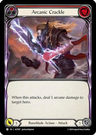 Arcanic Crackle (Red) (AST007) - Armory Deck: Aurora