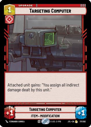 Targeting Computer (171/262) - Jump to Lightspeed - Premium Star Wars: Unlimited Single from Fantasy Flight Games - Just $0.10! Shop now at Game Crave Tournament Store