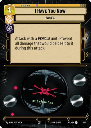 I Have You Now (Hyperspace) (455) - Jump to Lightspeed - Premium Star Wars: Unlimited Single from Fantasy Flight Games - Just $0.09! Shop now at Game Crave Tournament Store