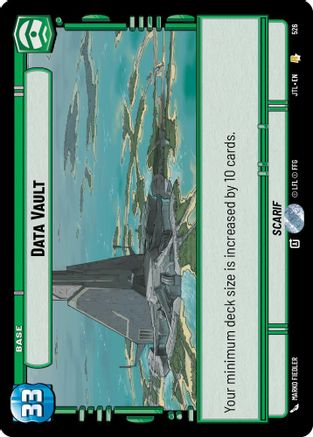Data Vault (Foil) (526) - Jump to Lightspeed Foil - Premium Star Wars: Unlimited Single from Fantasy Flight Games - Just $0.15! Shop now at Game Crave Tournament Store