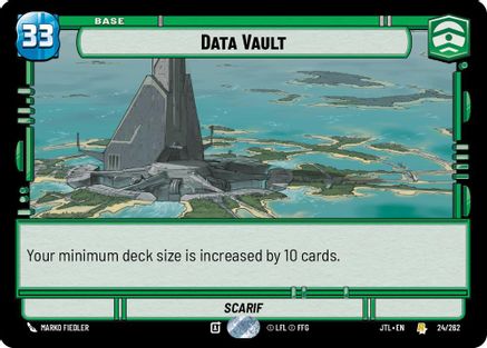 Data Vault (024/262) - Jump to Lightspeed - Premium Star Wars: Unlimited Single from Fantasy Flight Games - Just $0.12! Shop now at Game Crave Tournament Store