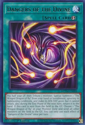Dangers of the Divine (MZTM-EN008) - Maze of the Master 1st Edition