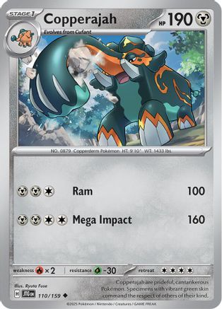 Copperajah 110 - SV09 Journey Together Reverse Holofoil