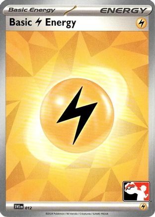 Basic Lightning Energy - 012 12 - Prize Pack Series Cards