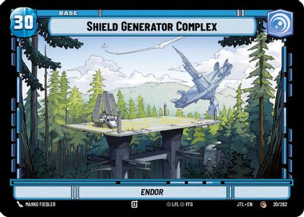 Shield Generator Complex // X-Wing (020/262 // T02/T04) - Jump to Lightspeed - Premium Star Wars: Unlimited Single from Fantasy Flight Games - Just $0.08! Shop now at Game Crave Tournament Store