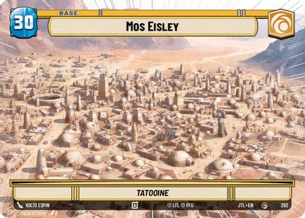 Mos Eisley // TIE Fighter (Hyperspace) (292 // T05) - Jump to Lightspeed - Premium Star Wars: Unlimited Single from Fantasy Flight Games - Just $0! Shop now at Game Crave Tournament Store