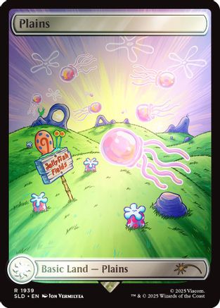 Plains (1939) (Rainbow Foil) (SLD-1939) - Secret Lair Drop Series Foil - Premium MTG Single from Wizards of the Coast - Just $0.78! Shop now at Game Crave Tournament Store