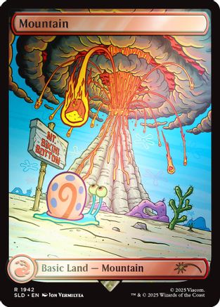 Mountain (1942) (Rainbow Foil) (SLD-1942) - Secret Lair Drop Series Foil - Premium MTG Single from Wizards of the Coast - Just $1.04! Shop now at Game Crave Tournament Store