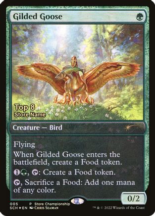 Gilded Goose (Top 8) (GAME-005) - Game Day & Store Championship Promos - Premium MTG Single from Wizards of the Coast - Just $0! Shop now at Game Crave Tournament Store