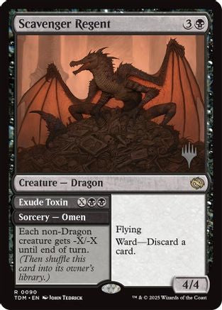 Scavenger Regent (PPTDM-090) - Promo Pack: Tarkir: Dragonstorm Foil - Premium MTG Single from Wizards of the Coast - Just $0.72! Shop now at Game Crave Tournament Store