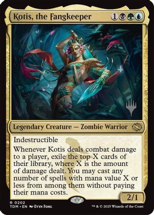 Kotis, the Fangkeeper (PPTDM-202) - Promo Pack: Tarkir: Dragonstorm Foil - Premium MTG Single from Wizards of the Coast - Just $1.57! Shop now at Game Crave Tournament Store