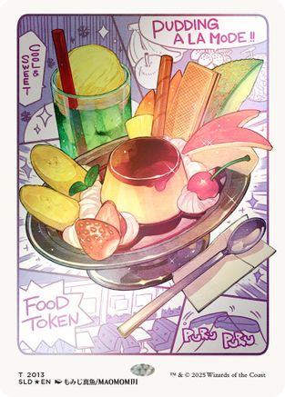 Food Token (2013) (Rainbow Foil) (SLD-2013) - Secret Lair Drop Series Foil - Premium MTG Single from Wizards of the Coast - Just $1.87! Shop now at Game Crave Tournament Store