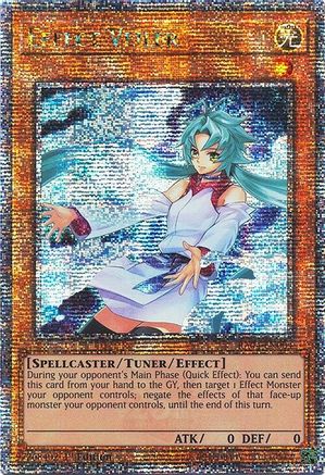 Effect Veiler (New Art) (Quarter Century Secret Rare) (RA04-EN004) - Quarter Century Stampede 1st Edition - Premium Yugioh Single from Konami - Just $58.96! Shop now at Game Crave Tournament Store