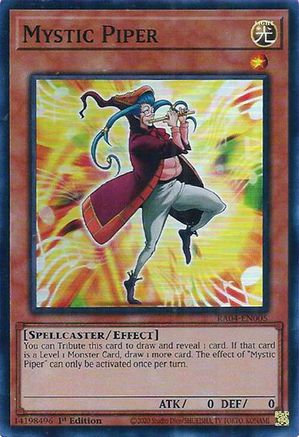 Mystic Piper (RA04-EN005) - Quarter Century Stampede 1st Edition - Premium Yugioh Single from Konami - Just $0.25! Shop now at Game Crave Tournament Store