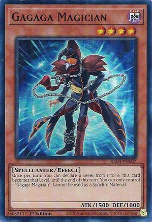 Gagaga Magician (RA04-EN007) - Quarter Century Stampede 1st Edition - Premium Yugioh Single from Konami - Just $0.25! Shop now at Game Crave Tournament Store