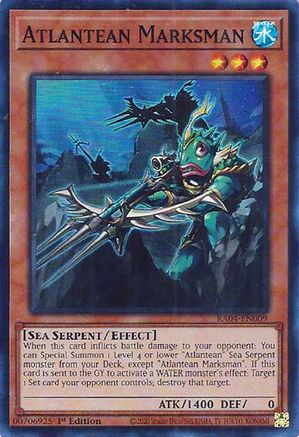 Atlantean Marksman (RA04-EN009) - Quarter Century Stampede 1st Edition - Premium Yugioh Single from Konami - Just $0.25! Shop now at Game Crave Tournament Store