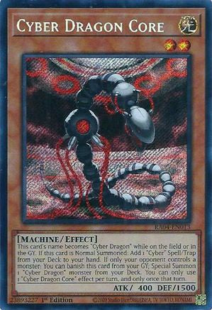 Cyber Dragon Core (Secret Rare) (RA04-EN013) - Quarter Century Stampede 1st Edition - Premium Yugioh Single from Konami - Just $0.25! Shop now at Game Crave Tournament Store