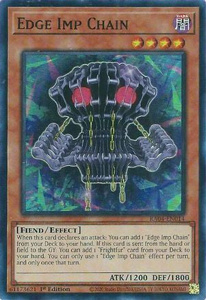 Edge Imp Chain (RA04-EN014) - Quarter Century Stampede 1st Edition - Premium Yugioh Single from Konami - Just $0.25! Shop now at Game Crave Tournament Store