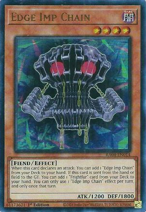 Edge Imp Chain (UR) (RA04-EN014) - Quarter Century Stampede 1st Edition - Premium Yugioh Single from Konami - Just $0.25! Shop now at Game Crave Tournament Store