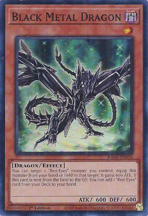 Black Metal Dragon (RA04-EN016) - Quarter Century Stampede 1st Edition - Premium Yugioh Single from Konami - Just $0.25! Shop now at Game Crave Tournament Store