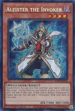 Aleister the Invoker (Alternate Art) (Secret Rare) (RA04-EN024) - Quarter Century Stampede 1st Edition - Premium Yugioh Single from Konami - Just $0.26! Shop now at Game Crave Tournament Store