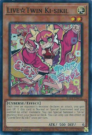 LiveTwin Ki-sikil (RA04-EN035) - Quarter Century Stampede 1st Edition - Premium Yugioh Single from Konami - Just $0.25! Shop now at Game Crave Tournament Store