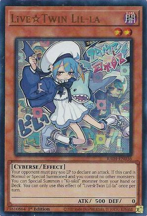 LiveTwin Lil-la (UR) (RA04-EN036) - Quarter Century Stampede 1st Edition - Premium Yugioh Single from Konami - Just $0.25! Shop now at Game Crave Tournament Store