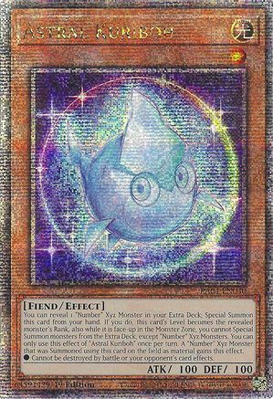 Astral Kuriboh (Quarter Century Secret Rare) (RA04-EN040) - Quarter Century Stampede 1st Edition - Premium Yugioh Single from Konami - Just $1.21! Shop now at Game Crave Tournament Store
