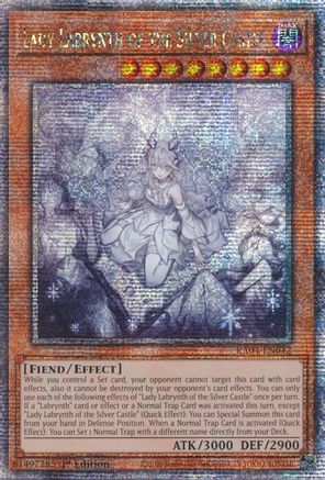 Lady Labrynth of the Silver Castle (New Art) (Quarter Century Secret Rare) (RA04-EN042) - Quarter Century Stampede 1st Edition - Premium Yugioh Single from Konami - Just $31.53! Shop now at Game Crave Tournament Store