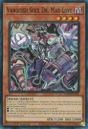 Vanquish Soul Dr. Mad Love (RA04-EN045) - Quarter Century Stampede - Premium Yugioh Single from Konami - Just $0! Shop now at Game Crave Tournament Store