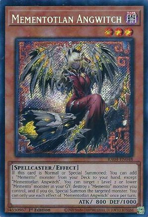 Mementotlan Angwitch (Secret Rare) (RA04-EN048) - Quarter Century Stampede 1st Edition - Premium Yugioh Single from Konami - Just $0.25! Shop now at Game Crave Tournament Store