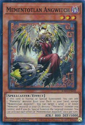 Mementotlan Angwitch (RA04-EN048) - Quarter Century Stampede 1st Edition - Premium Yugioh Single from Konami - Just $0.25! Shop now at Game Crave Tournament Store