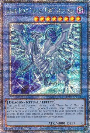 Blue-Eyes Chaos MAX Dragon (New Art) (Quarter Century Secret Rare) (RA04-EN051) - Quarter Century Stampede 1st Edition - Premium Yugioh Single from Konami - Just $16.08! Shop now at Game Crave Tournament Store