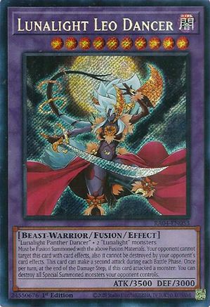 Lunalight Leo Dancer (Secret Rare) (RA04-EN053) - Quarter Century Stampede 1st Edition - Premium Yugioh Single from Konami - Just $0.25! Shop now at Game Crave Tournament Store