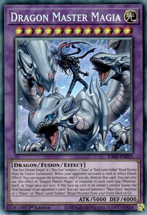 Dragon Master Magia (PCR) (RA04-EN055) - Quarter Century Stampede 1st Edition - Premium Yugioh Single from Konami - Just $26.74! Shop now at Game Crave Tournament Store