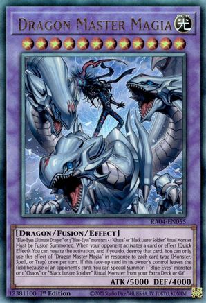Dragon Master Magia (PUR) (RA04-EN055) - Quarter Century Stampede 1st Edition - Premium Yugioh Single from Konami - Just $27.02! Shop now at Game Crave Tournament Store