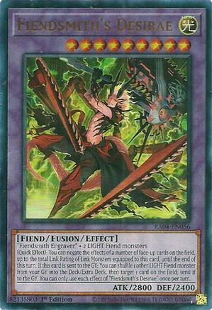 Fiendsmith's Desirae (UR) (RA04-EN056) - Quarter Century Stampede 1st Edition - Premium Yugioh Single from Konami - Just $0.25! Shop now at Game Crave Tournament Store