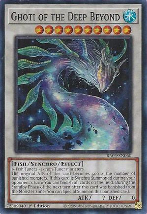 Ghoti of the Deep Beyond (RA04-EN060) - Quarter Century Stampede 1st Edition - Premium Yugioh Single from Konami - Just $0.25! Shop now at Game Crave Tournament Store